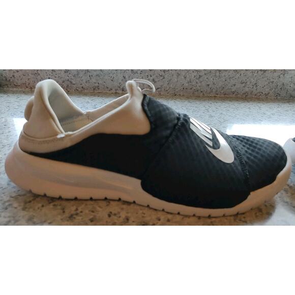 Men's Nike Benassi SLP Shoes Black White Slip On Convertible 882410-005 Size 11 - Picture 2 of 11